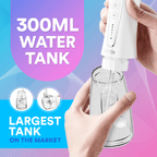 Water Flosser Pro — 1200 Pulses/Minute, 300 ml Tank, 5 Modes