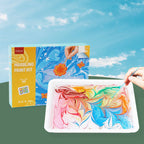 Water marbling paint kit for art