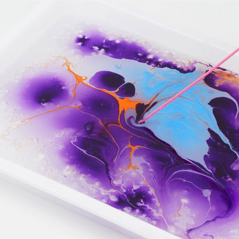 Water marbling paint kit for art
