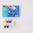 Water marbling paint kit for art