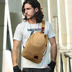 Water-Resistant Canvas Crossbody Bag with Anti-Theft Pocket – MultiWear