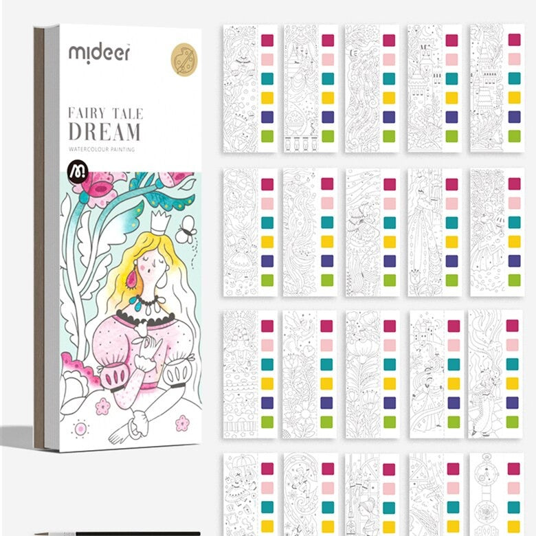 Watercolour Kids Book Paint Set