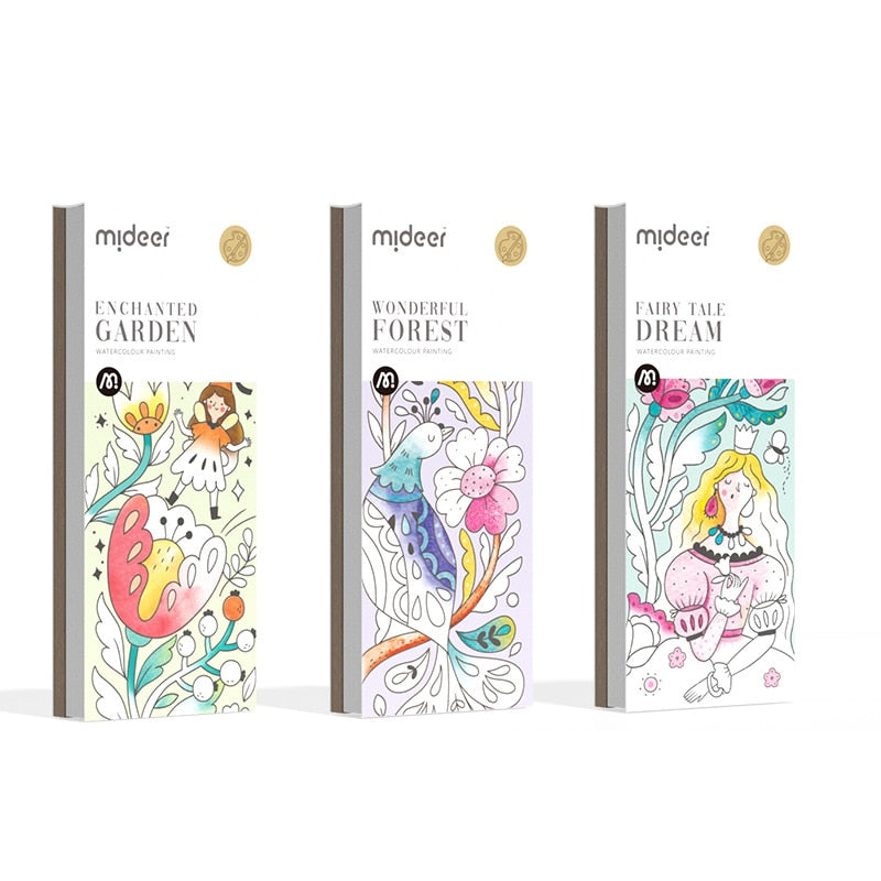 Watercolour Kids Book Paint Set