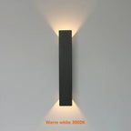 Waterproof Aluminium Outdoor LED Wall Light with Up-Down Lighting