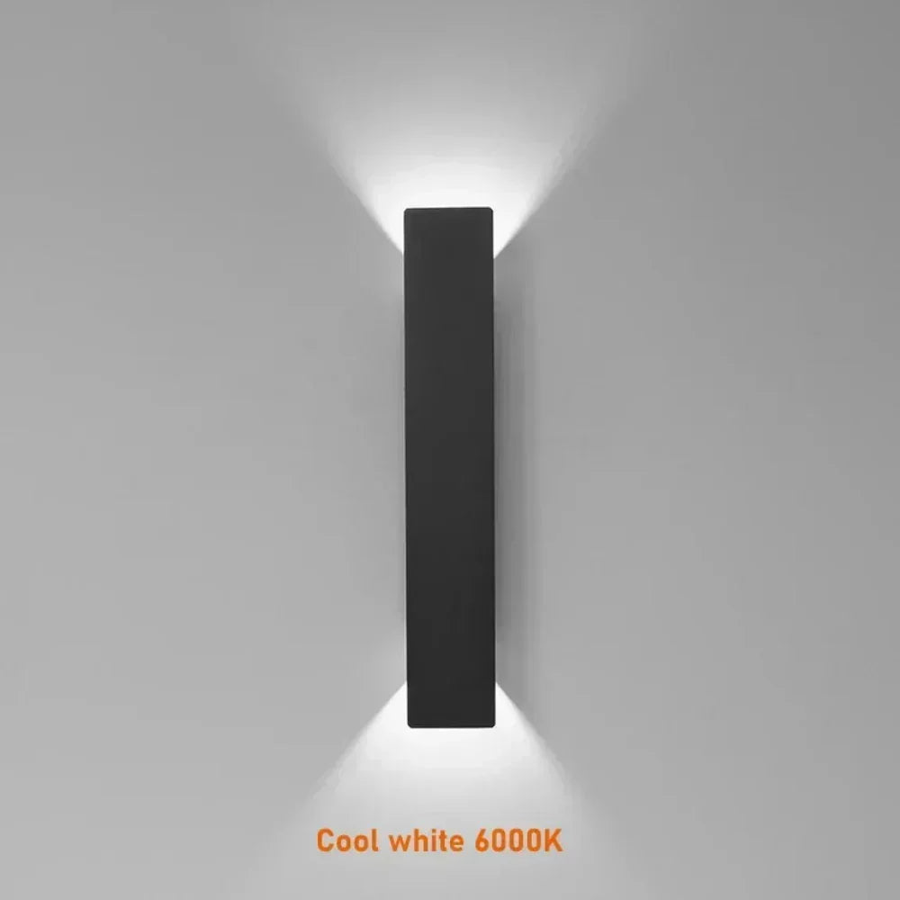 Waterproof Aluminium Outdoor LED Wall Light with Up-Down Lighting