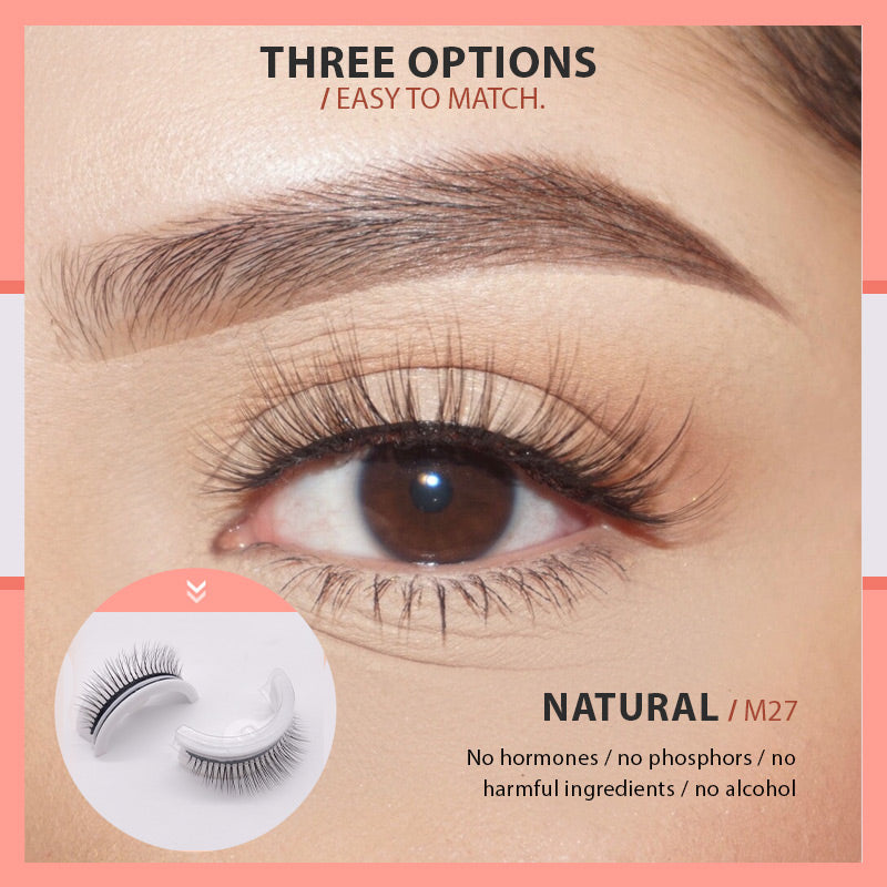 Boneroshop | Waterproof and Reusable Self-Adhesive Eyelashes