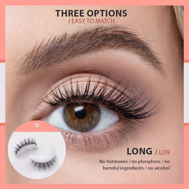 Boneroshop | Waterproof and Reusable Self-Adhesive Eyelashes