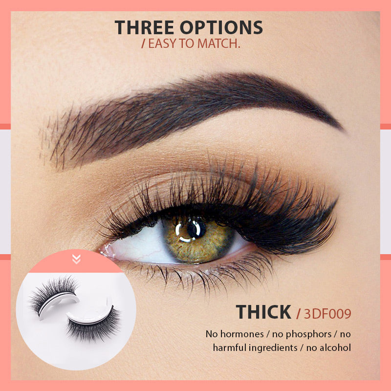 Boneroshop | Waterproof and Reusable Self-Adhesive Eyelashes
