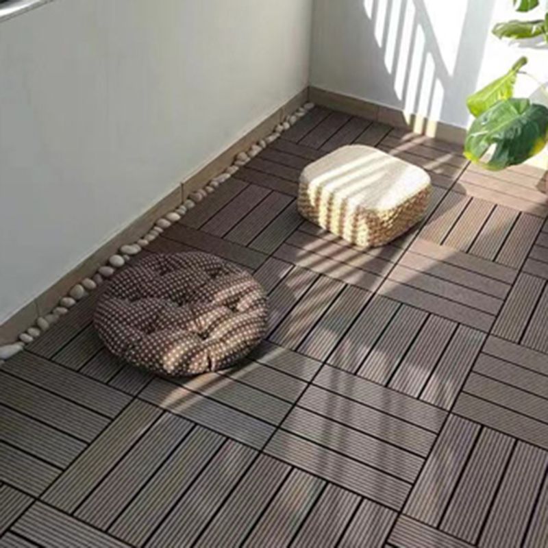 Waterproof Composite Decking Tiles – Interlocking Outdoor Terrace Boards