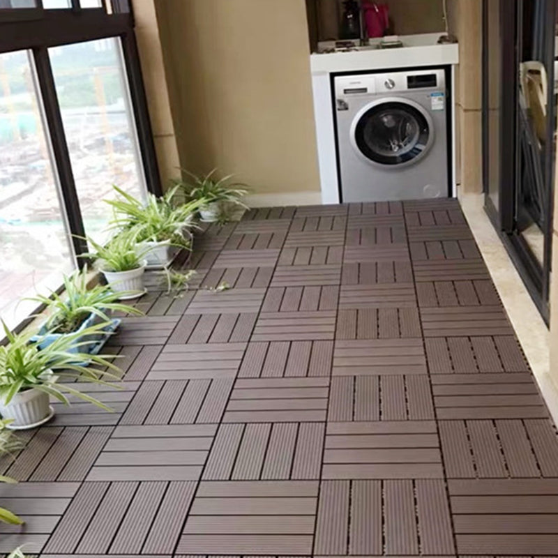 Waterproof Composite Decking Tiles – Interlocking Outdoor Terrace Boards