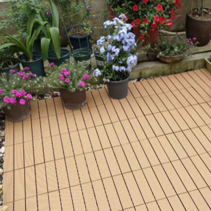 Waterproof Composite Decking Tiles – Interlocking Outdoor Terrace Boards