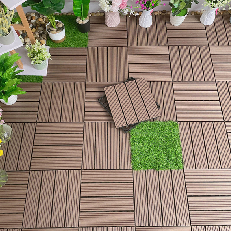 Waterproof Composite Decking Tiles – Interlocking Outdoor Terrace Boards