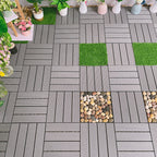 Waterproof Composite Decking Tiles – Interlocking Outdoor Terrace Boards
