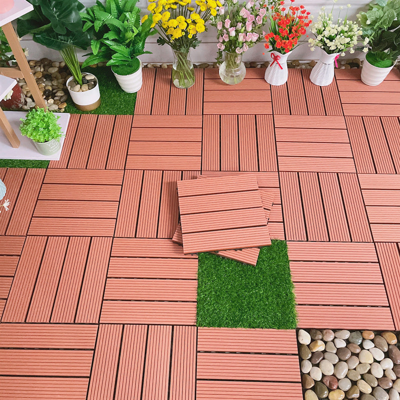 Waterproof Composite Decking Tiles – Interlocking Outdoor Terrace Boards