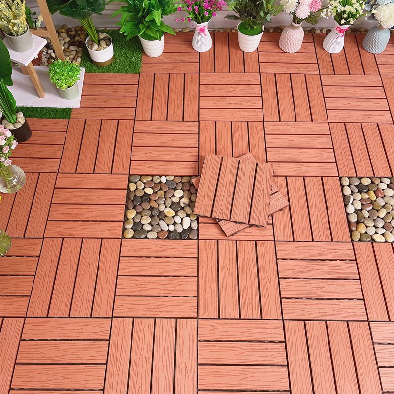 Waterproof Composite Decking Tiles – Interlocking Outdoor Terrace Boards