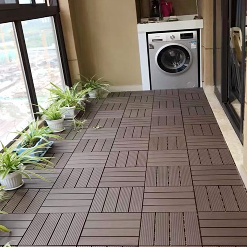 Waterproof Composite Decking Tiles – Interlocking Outdoor Terrace Boards