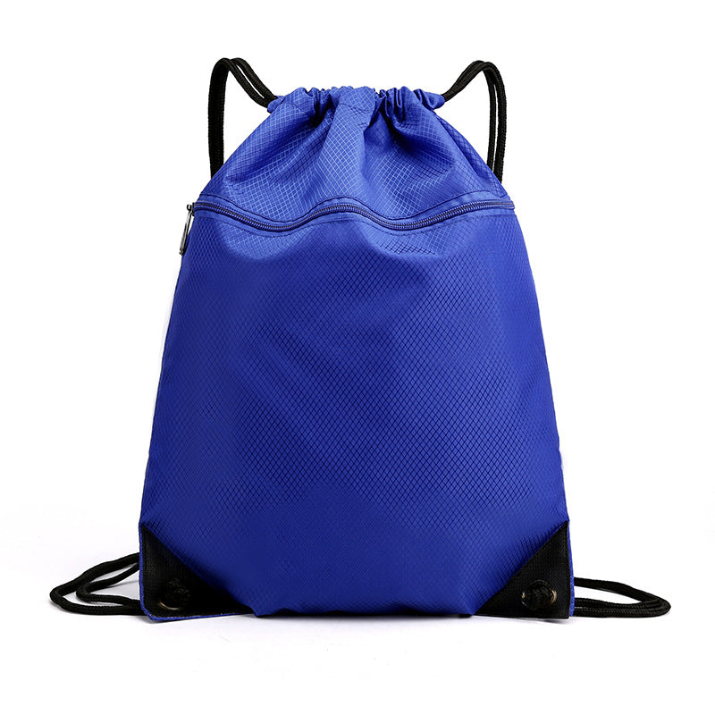 Waterproof drawstring backpack in Oxford fabric