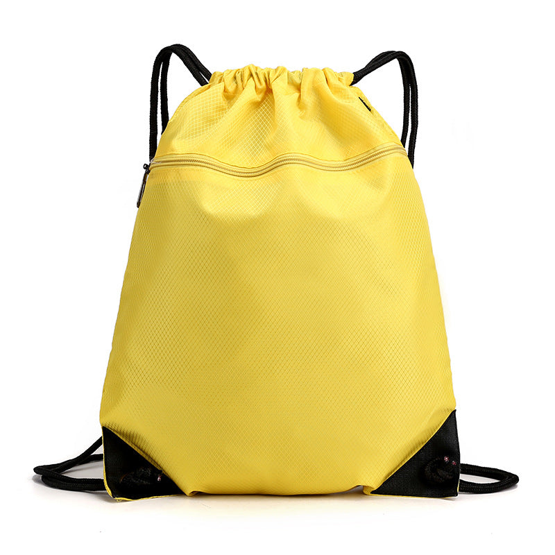 Waterproof drawstring backpack in Oxford fabric