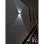 Waterproof LED wall light for indoor and outdoor use