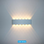 Waterproof LED wall light for indoor and outdoor use