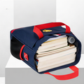 Waterproof shoulder bag with carry handle