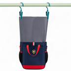 Waterproof shoulder bag with carry handle