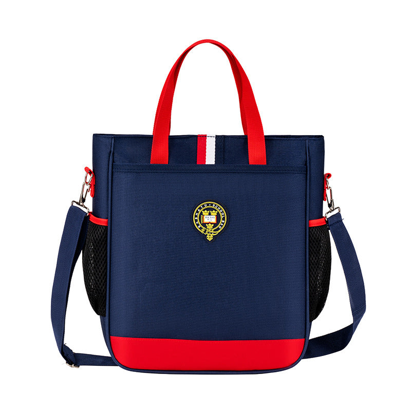 Waterproof shoulder bag with carry handle