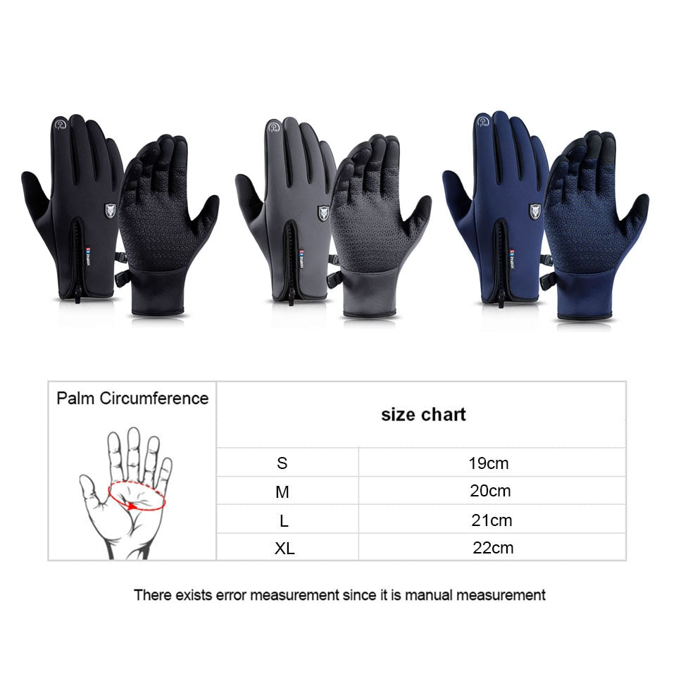 Boneroshop | Waterproof Thermal Gloves for Winter with Touchscreen Capability