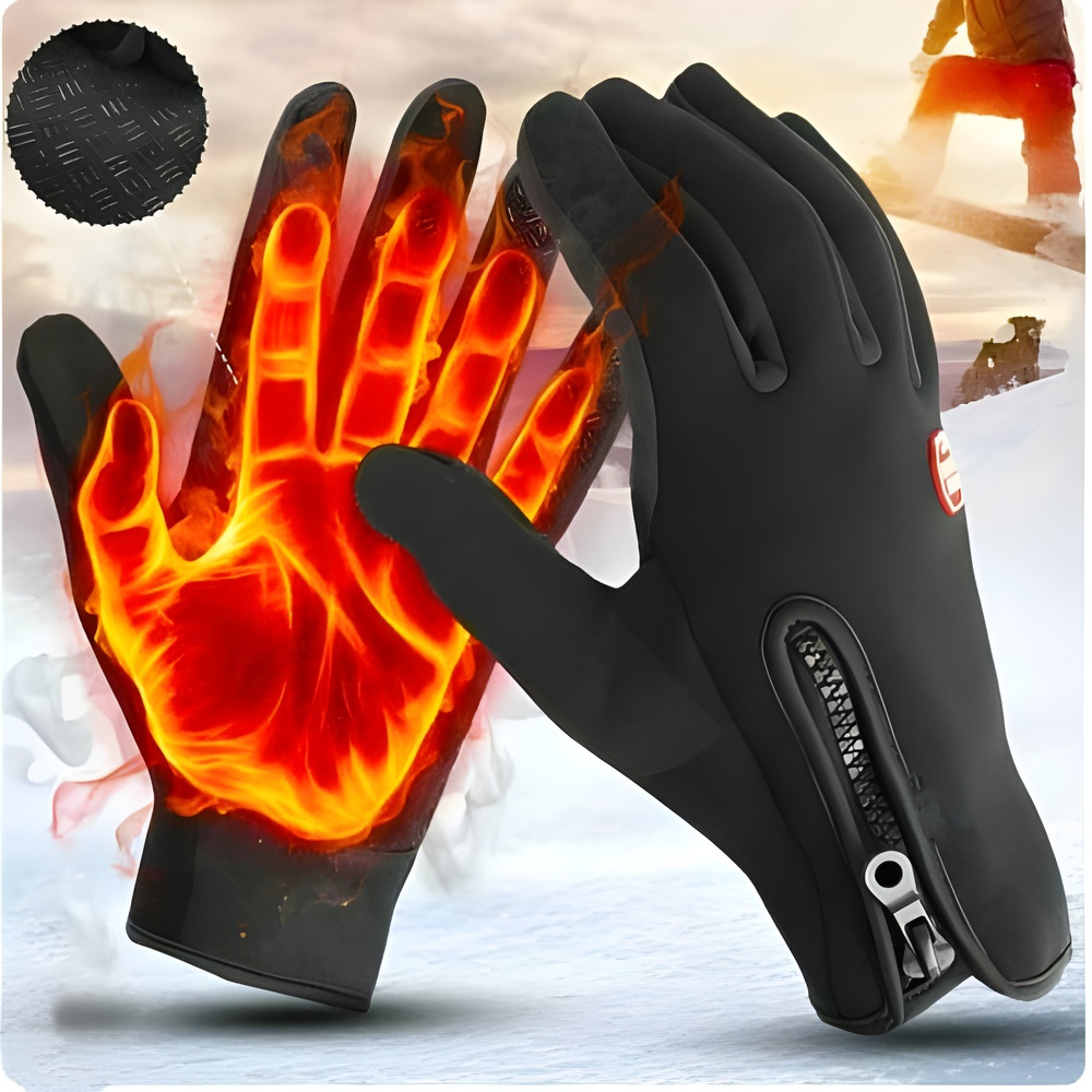 Boneroshop | Waterproof Winter Thermal Gloves Windproof