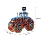 300 ml Whisky Decanter with Three-Dimensional Tractor Design – Elegant Whisky Set, Glass Bottle for Spirits