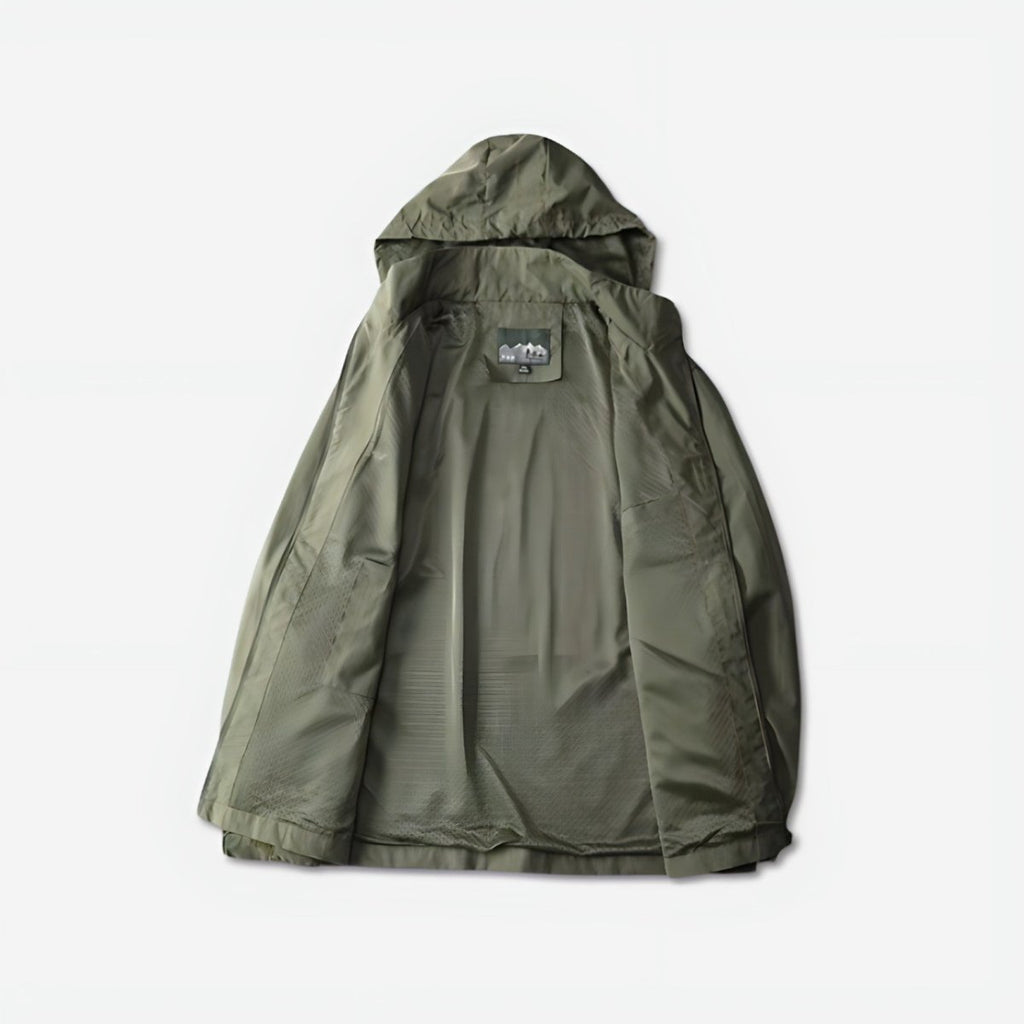 Windproof Jacket with DWR Treatment