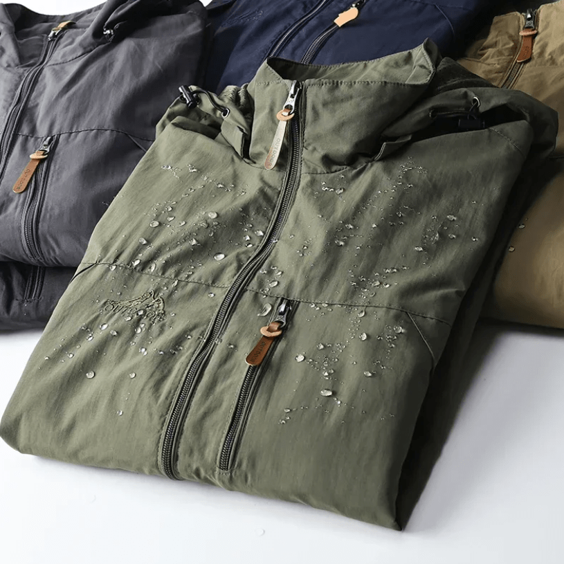 Windproof Jacket with DWR Treatment