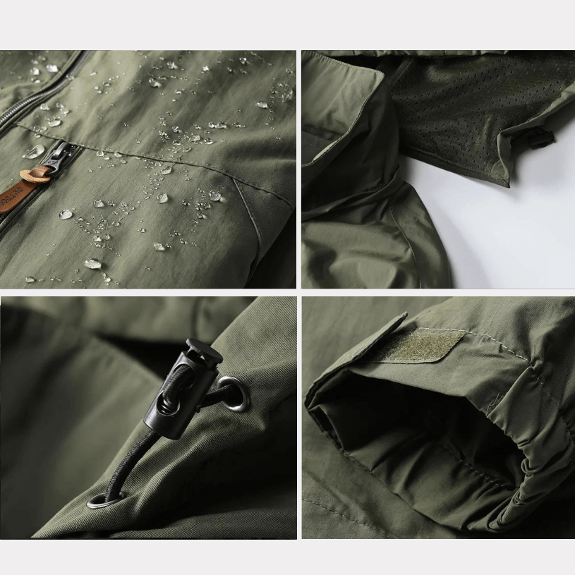 Windproof Jacket with DWR Treatment