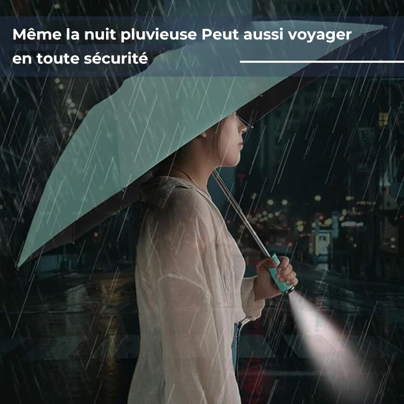 Windproof LED umbrella with automatic open/close