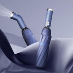 Windproof LED umbrella with automatic open/close