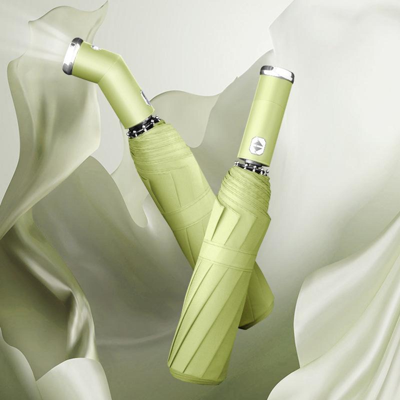 Windproof LED umbrella with automatic open/close
