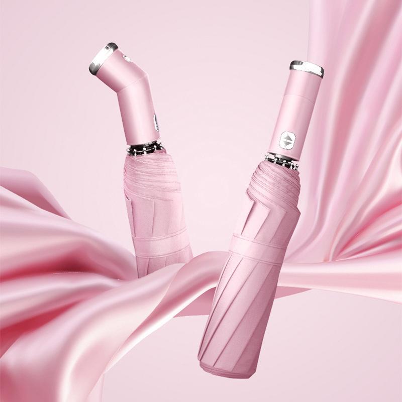 Windproof LED umbrella with automatic open/close