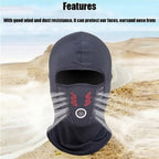 Windproof Thermal Face Mask — Plush Thermal Blend, Secure Wrap