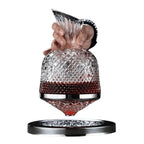 Wine Decanter | 360° Rotating Base & Crystal Glass | 1.5 Litres