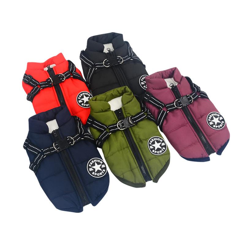 Winter Coat with Zip for Dogs