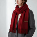 Winter Scarf Warm Cosy Cashmere Winter Soft Texture