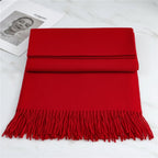 Winter Scarf Warm Cosy Cashmere Winter Soft Texture