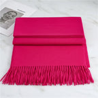Winter Scarf Warm Cosy Cashmere Winter Soft Texture