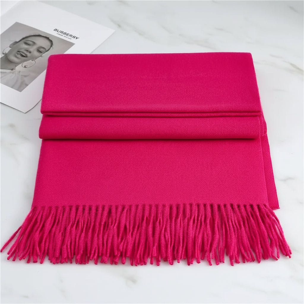 Winter Scarf Warm Cosy Cashmere Winter Soft Texture