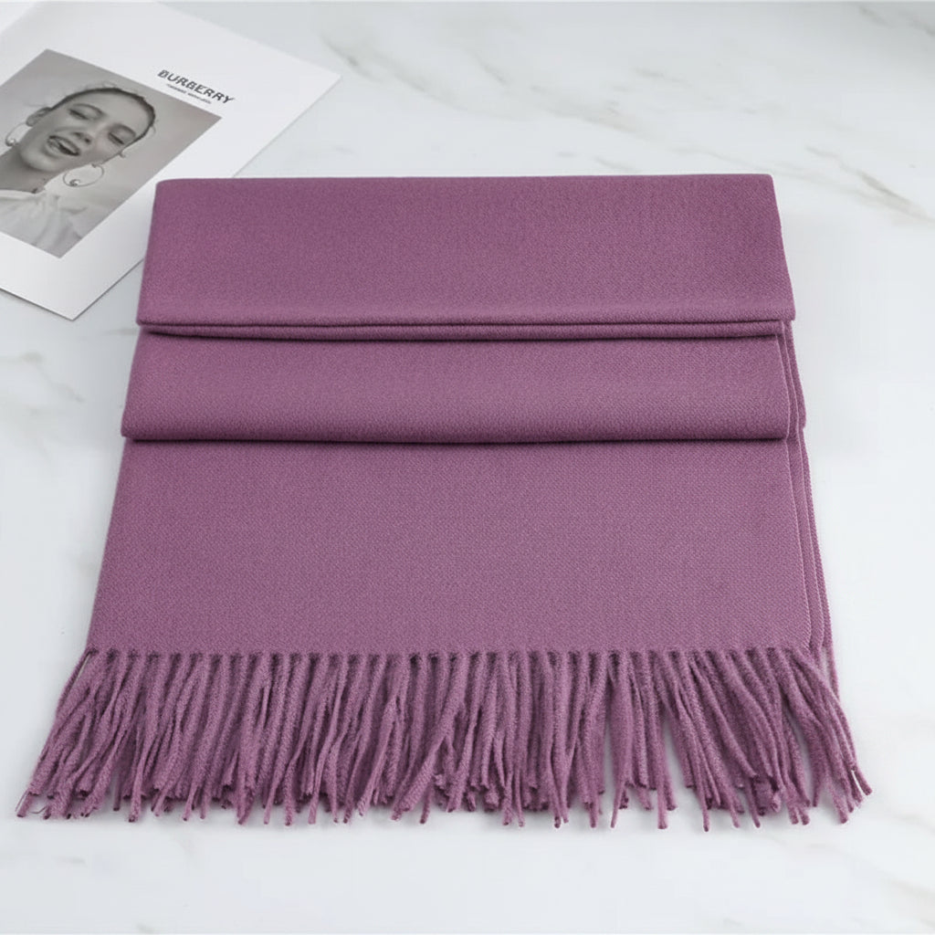 Winter Scarf Warm Cosy Cashmere Winter Soft Texture