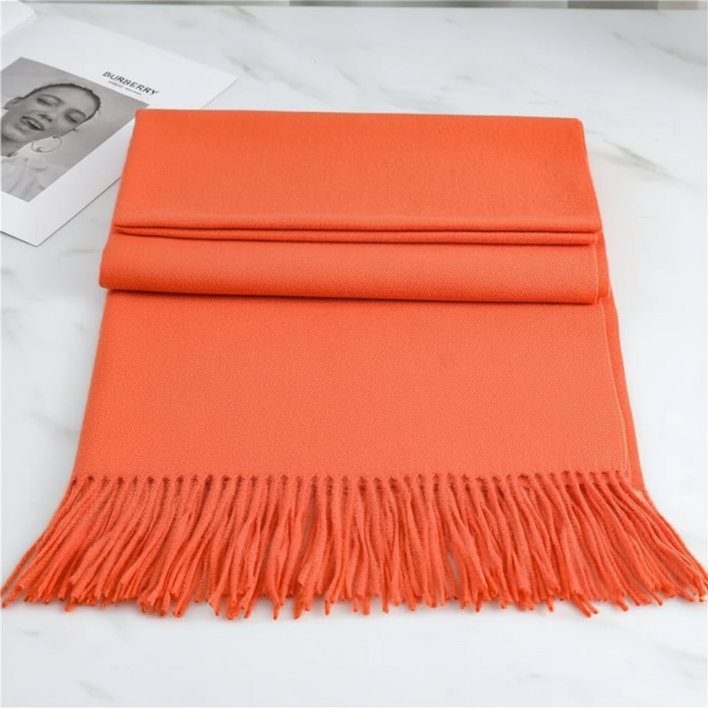 Winter Scarf Warm Cosy Cashmere Winter Soft Texture
