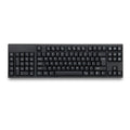 Wired USB Left-Handed Keyboard with Dual HUB Function – Black