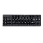 Wired USB Left-Handed Keyboard with Dual HUB Function – Black