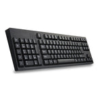 Wired USB Left-Handed Keyboard with Dual HUB Function – Black