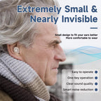 Wireless Rechargeable OTC Hearing Aids with Charging Case